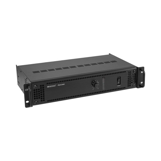OMNITRONIC PAA-240 - Amplificatore ELA 240W RMS per Installazioni Professionali
