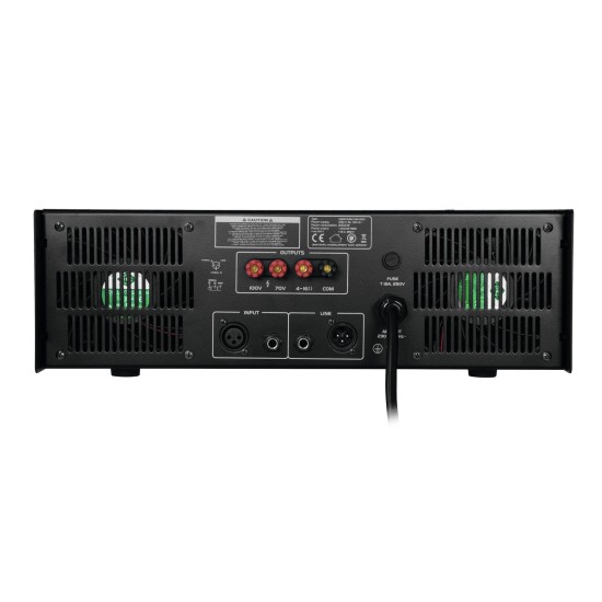 OMNITRONIC PAP-1000: Amplificatore PA Professionale da 1000W per Eventi e Concerti