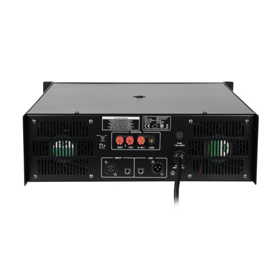 OMNITRONIC PAP-1000: Amplificatore PA Professionale da 1000W per Eventi e Concerti