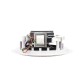 OMNITRONIC CST-6: Altoparlante da Incasso a 2 Vie per Soffitto con ELA Tecnica 100V, 20W RMS