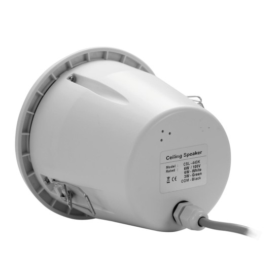 OMNITRONIC CSC-3: Altoparlante da Incasso Coassiale 2 Vie per Installazioni Professionali