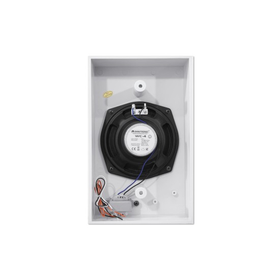 OMNITRONIC WC-4: Altoparlante da Parete ELA 100V per Installazioni Professionali