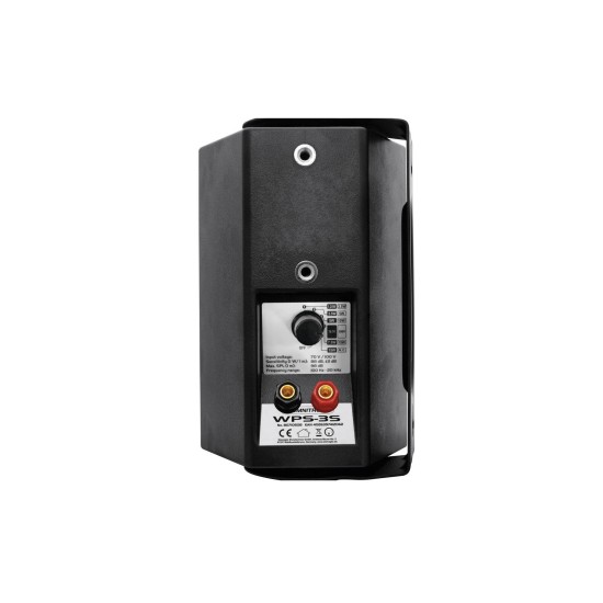 OMNITRONIC WPS-3S: Altoparlante da Parete ELA 2 Vie 15W RMS per Installazioni Professionali