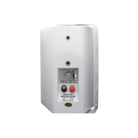 OMNITRONIC WPS-5W Altoparlante da Parete 100V 30W RMS per Installazioni Professionali