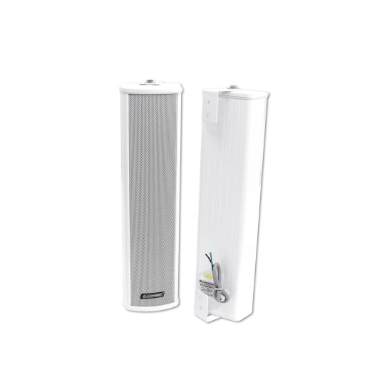 OMNITRONIC PCW-20: Colonna Audio Resistente IP44 per Esterni