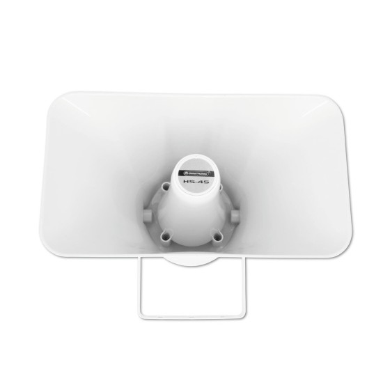 OMNITRONIC HS-45: Altoparlante a Tromba Impermeabile per Eventi Esterni, 15/30W RMS
