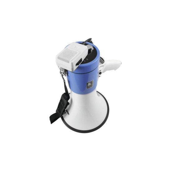 OMNITRONIC MP-25 Megafono 25W con Sirena e Microfono Portatile