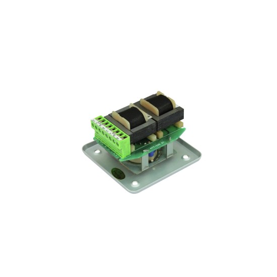 OMNITRONIC Controller Volume Stereo 10W, Effetto Luce DMX, Montaggio a Incasso