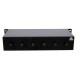 Controller di Volume Stereo Omnitronic PA per 6 Zone, Montaggio su Rack, 5W, Nero