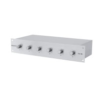 Controllore di Volume Stereo Omnitronic a 6 Zone con Montaggio su Rack
