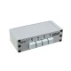 EUROLITE LVH-3 AV Switch Manuale 4:1 con Connettori RCA Dorati