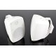 Coppia casse acustiche per esterno IP44 hi-fi da muro 60W bianche - BH4