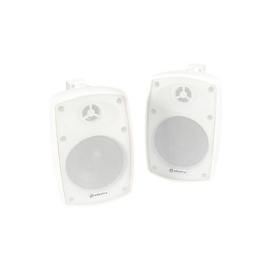 Coppia casse acustiche per esterno IP44 hi-fi da muro 60W bianche - BH4