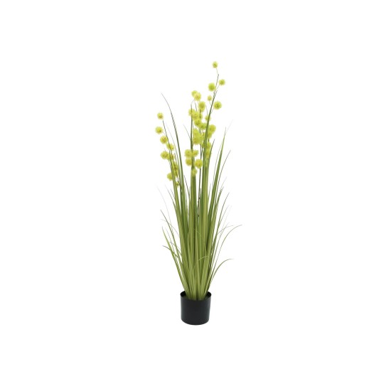 Allium Grass Artificiale EUROPALMS, 122 cm - Decorazione Verde Realistica