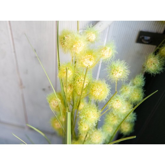 Allium Grass Artificiale EUROPALMS, 122 cm - Decorazione Verde Realistica