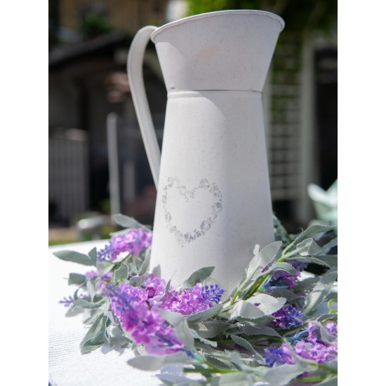 Ghirlanda Floreale EUROPALMS Rosa 180cm - Decorazione Artificiale Mediterranea