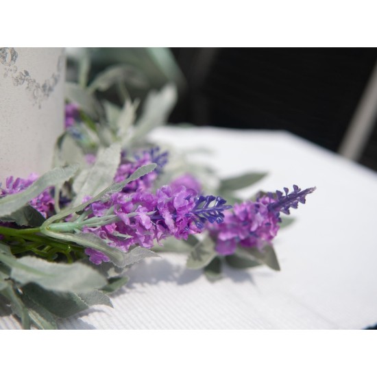 Ghirlanda Floreale EUROPALMS Rosa 180cm - Decorazione Artificiale Mediterranea