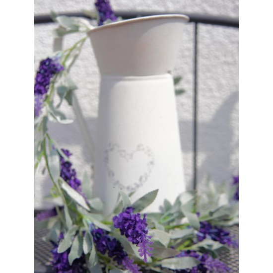 Ghirlanda Fiorita Artificiale EUROPALMS, Viola, 180cm - Decorazione Mediterranea