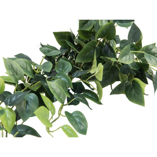 EUROPALMS Pothos Bush Tendril Artificiale, 100cm - Effetto Naturale Verde/Giallo