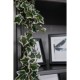 EUROPALMS Ramo di Edera Olandese Artificiale, 70 cm - Fogliame Realistico Verde/Bianco