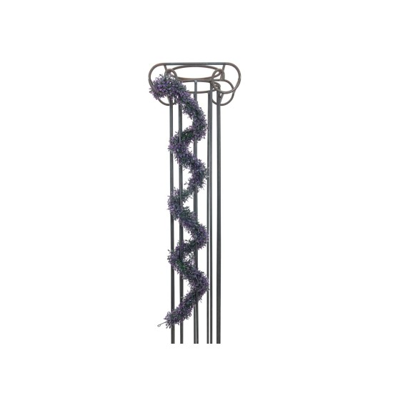 Ghirlanda di Lavanda Artificiale Rosa 180cm per Decorazioni Esterne - EUROPALMS