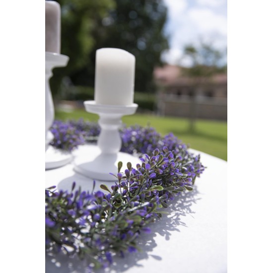 Ghirlanda di Lavanda Artificiale EUROPALMS, 180cm, Decorazione Esterni ed Interni