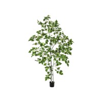 EUROPALMS Betulla Artificiale 180 cm per Decorazioni Versatili con Tronco d'Arte