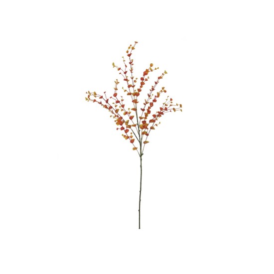 Spray Eucalyptus Artificiale Arancione EUROPALMS 110 cm per Uso Esterno