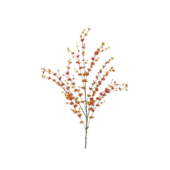 Spray Eucalyptus Artificiale Arancione EUROPALMS 110 cm per Uso Esterno