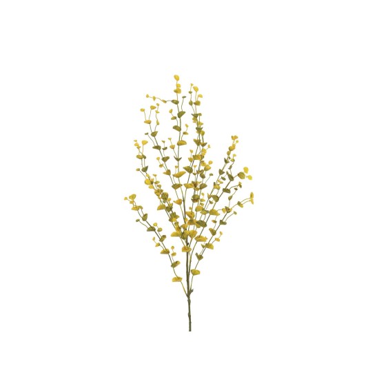 Spray Eucalyptus Artificiale EUROPALMS, Verde-Giallo, 110cm Decorazione per Esterni