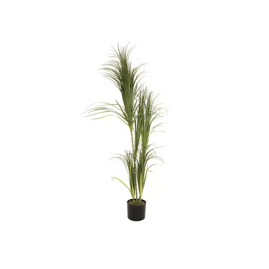 EUROPALMS Dracena Bush Artificiale 215 cm - Pianta Decorativa da Interno ed Esterno