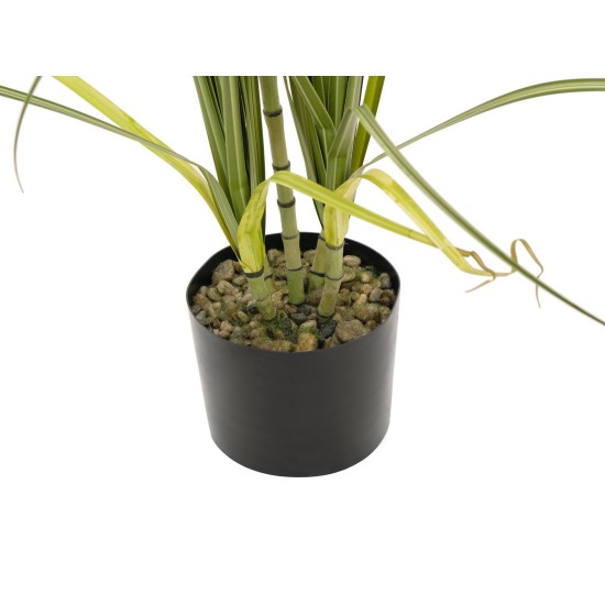 EUROPALMS Dracena Bush Artificiale 215 cm - Pianta Decorativa da Interno ed Esterno