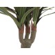 EUROPALMS Dracena Artificiale 120cm - Pianta Decorativa da Interno/Esterno