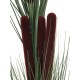 Pianta Artificiale EUROPALMS con Steli e Fiori Scuri - 152cm
