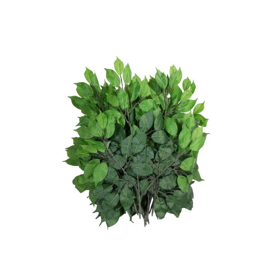 Ramo di Fico Beniamino Artificiale EUROPALMS - Decorazione Verde Realistica, 12 Pezzi