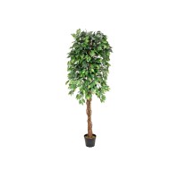 Ficus Benjamini Multi-Tronco Europalms, Pianta Artificiale Alta 180 cm con Foglie Lifelike