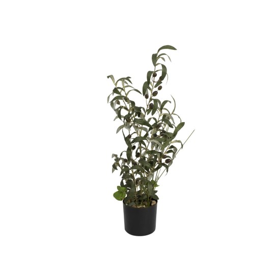 EUROPALMS Albero di Ulivo Artificiale con Frutti - Piante Ornamentali 68 cm