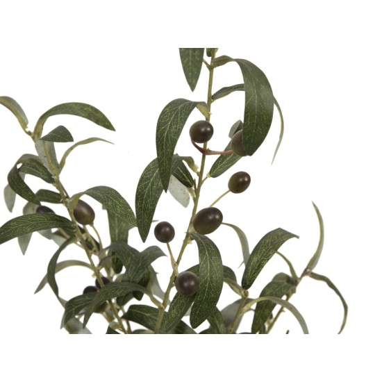 EUROPALMS Albero di Ulivo Artificiale con Frutti - Piante Ornamentali 68 cm