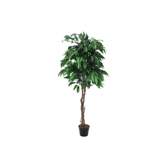 EUROPALMS Albero Artificiale Mango Jungle 180cm con Foglie Realistiche - Decorazione Tropici