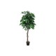 EUROPALMS Albero Artificiale Mango Jungle 180cm con Foglie Realistiche - Decorazione Tropici