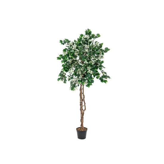 Bouganvillea Artificiale EUROPALMS, Fiori Bianchi, 150 cm, Decorazione Mediterranea