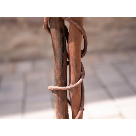 EUROPALMS Laburno Artificiale Bianco 180 cm - Pianta Decorativa con Foglie Realistiche