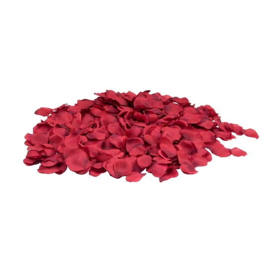 Petali di Rosa Artificiali EUROPALMS, Rosso, 500 Pezzi - Decorazione Romantica