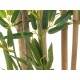 EUROPALMS Bambù Deluxe - Pianta Artificiale Alta 150 cm con Foglie Realistiche per Interni ed Esterni