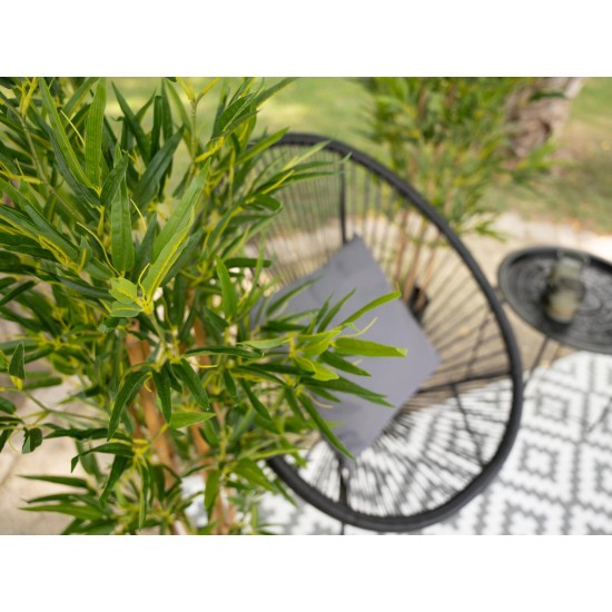 Pianta Artificiale Bambù Deluxe EUROPALMS, 180 cm - Ideale per Esterni con Foglie Realistiche