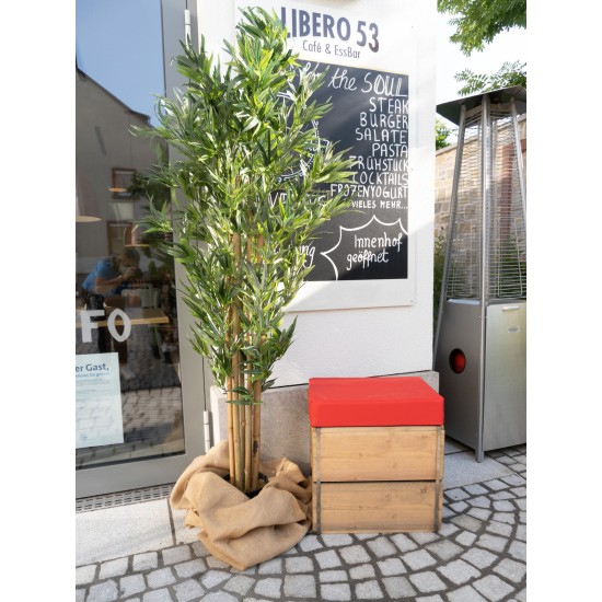 Pianta Artificiale Bambù Multi-Tronco EUROPALMS 180 cm - Arredo Tropicale