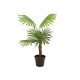 EUROPALMS Palma a ventaglio artificiale 88 cm con fronde realistiche per esterni