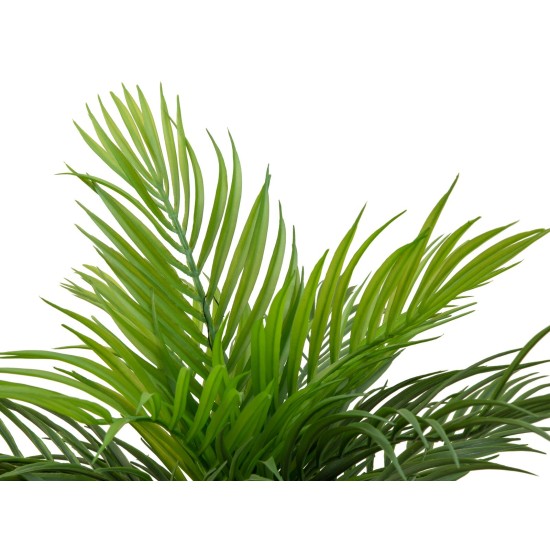 EUROPALMS Areca - Pianta Artificiale in PE, 46 cm, Ideale per Decorazioni Mediterranee