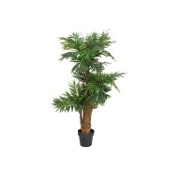 EUROPALMS Palma di Areca Artificiale 140 cm - Decorazione Verde Realistica
