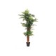 EUROPALMS Palma Areca Artificiale 170 cm con Tronco in Fibra e Foglie Realistiche